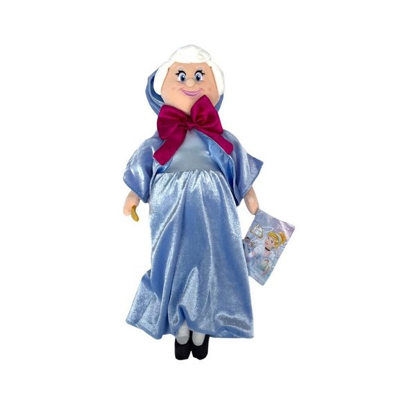 Disney Store Cinderella 70th Anniversary Fairy Godmother Plush - Picture 3 of 5